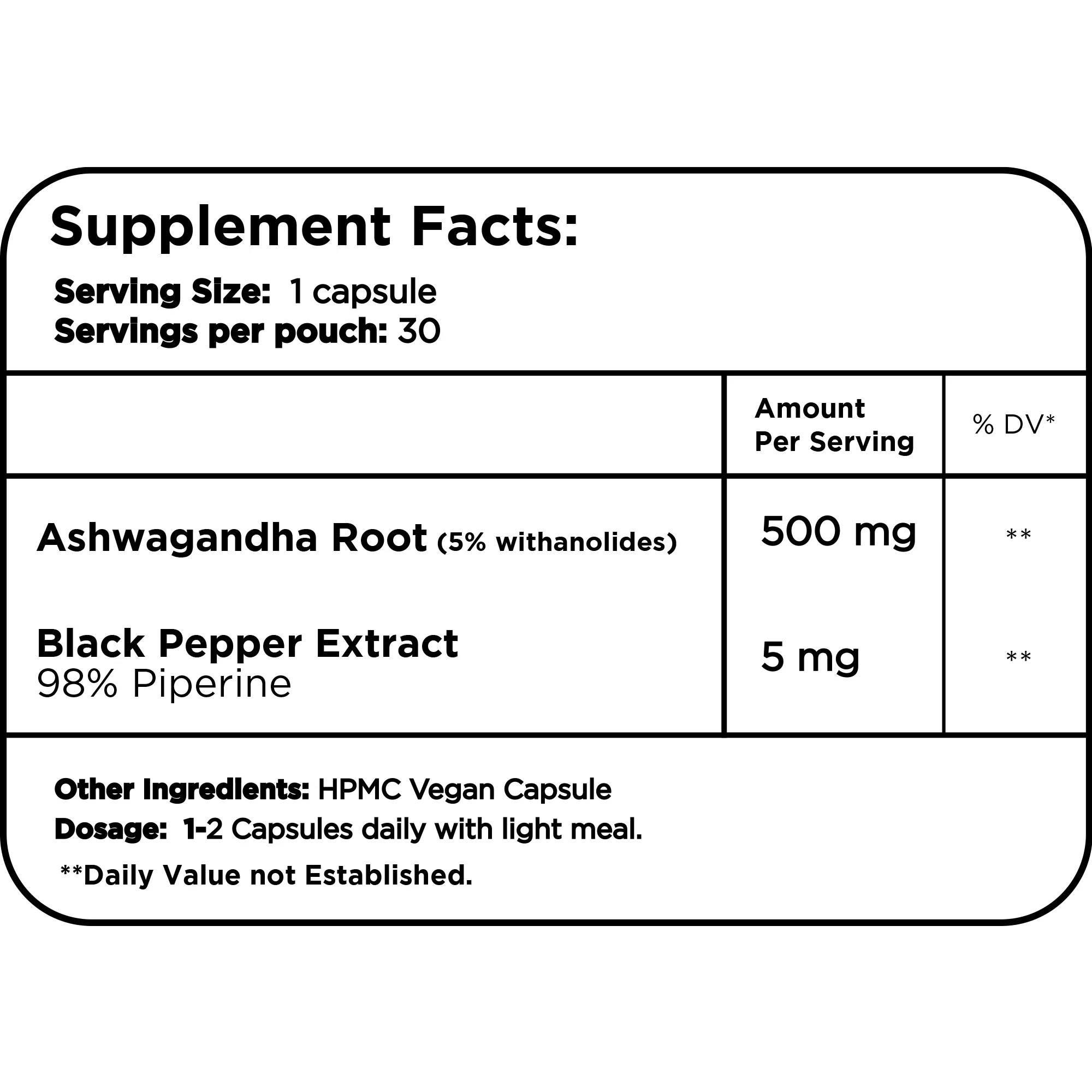 Ashwagandha 5% Withanolides - Image 3